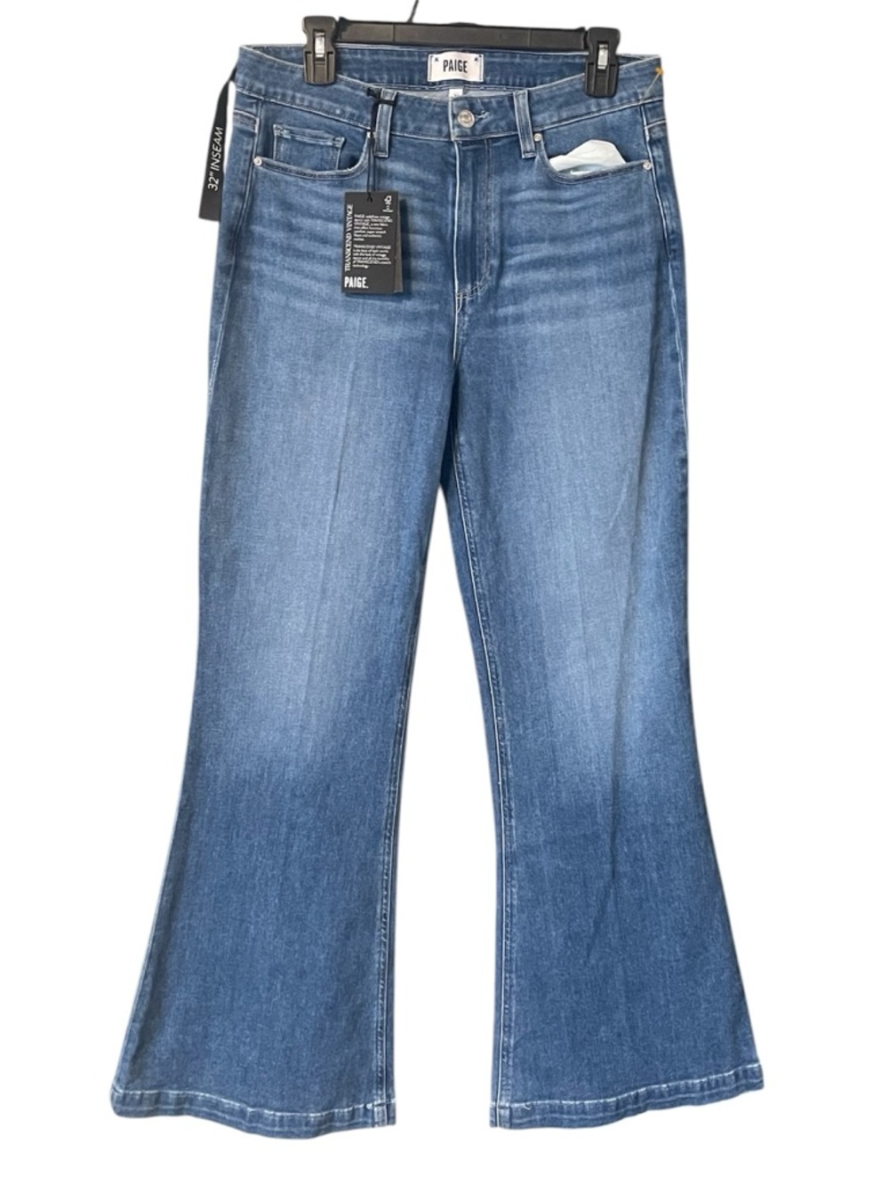 PAIGE GENEVIEVE  High-Rise Flare Jeans - Picture 3 of 7